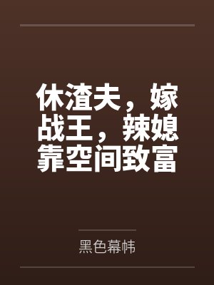 休渣夫,嫁战王,辣媳靠空间致富