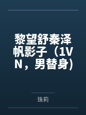 黎望舒秦泽帆影子（1VN，男替身)