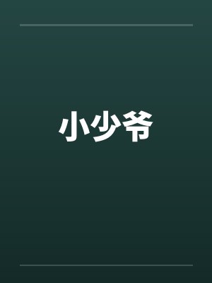 小少爷