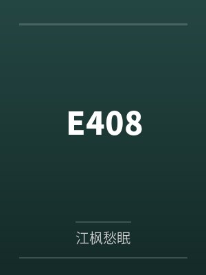 E408by江枫愁眠