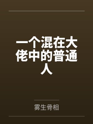一个混在大佬中的普通人