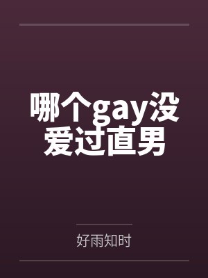 哪个gay没爱过直男by好雨知时