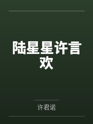 陆星星许言欢
