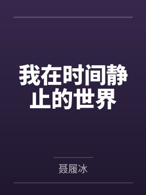 我在时间静止的世界by聂履冰